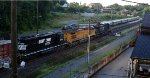 NS 13r's head end, Regional #171(14) stored.  Maintenance crew.